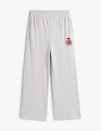 Joggers larghi con stemma TH