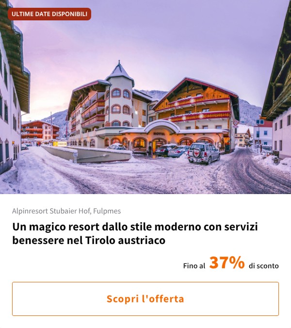 Un magico resort dallo stile moderno con servizi benessere nel Tirolo austriaco