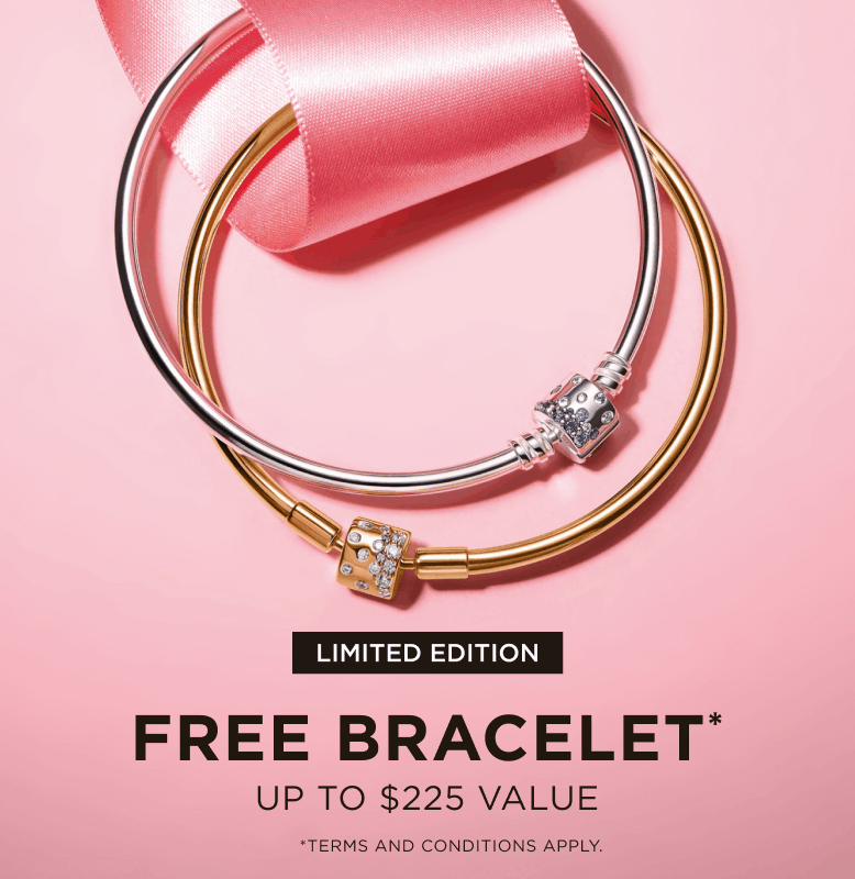 Unlock a free bracelet – with $145+.