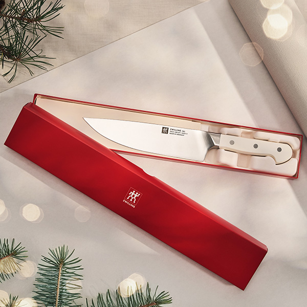 Coltello da cuoco liscio - 20 cm, bianco