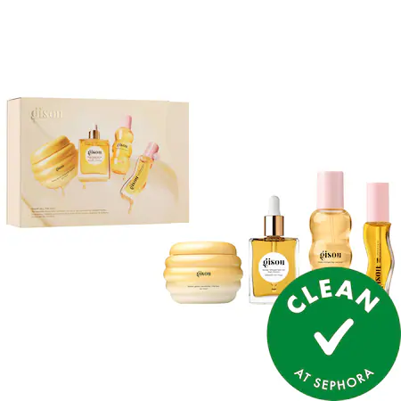 Glow All The Way Hair and Lip Gift Set