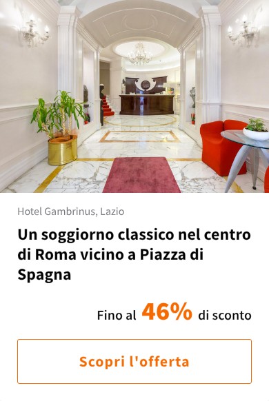 Un soggiorno classico nel centro di Roma vicino a Piazza di Spagna