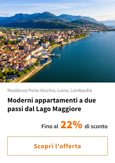 Moderni appartamenti a due passi dal Lago Maggiore