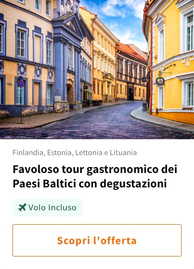 Favoloso tour gastronomico dei Paesi Baltici con degustazioni