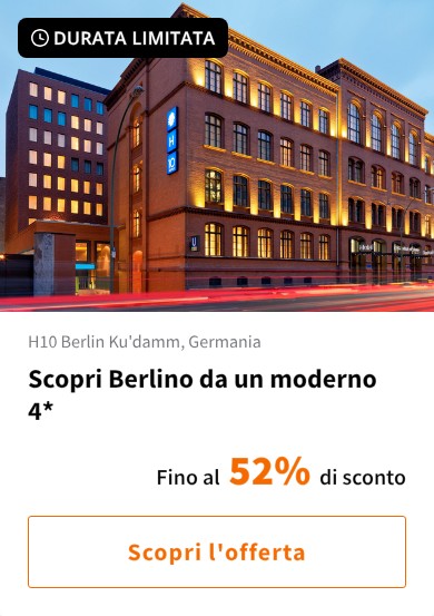 Scopri Berlino da un moderno 4*