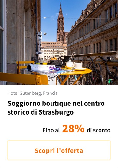 Soggiorno boutique nel centro storico di Strasburgo
