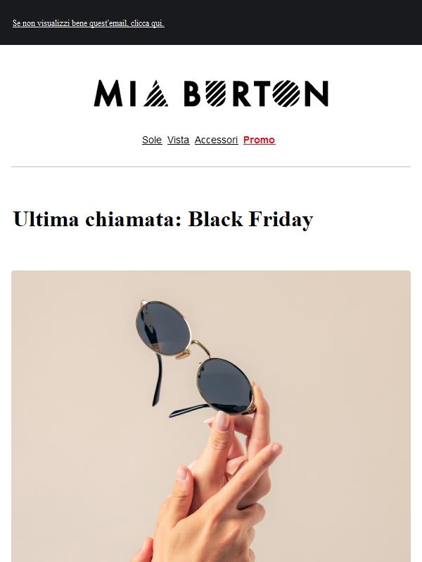 Fino a -70%: il Black Friday sta per finire