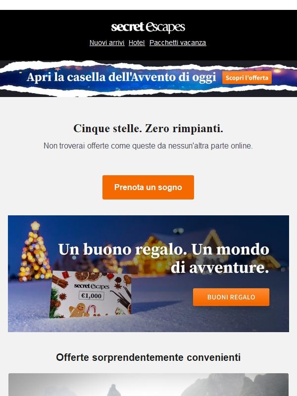 Le vacanze ti donano