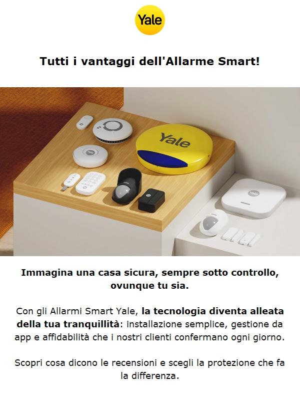 La sicurezza smart conquista i nostri clienti!