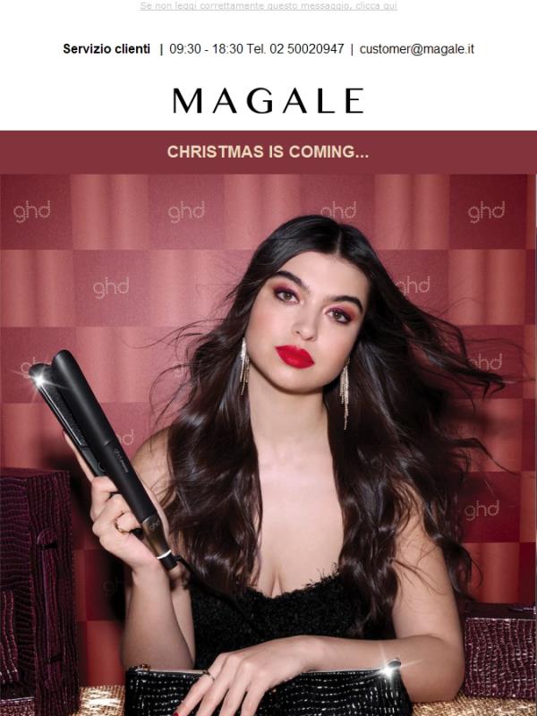 CHRISTMAS IS COMING…Regala GHD✨ su Magale.it