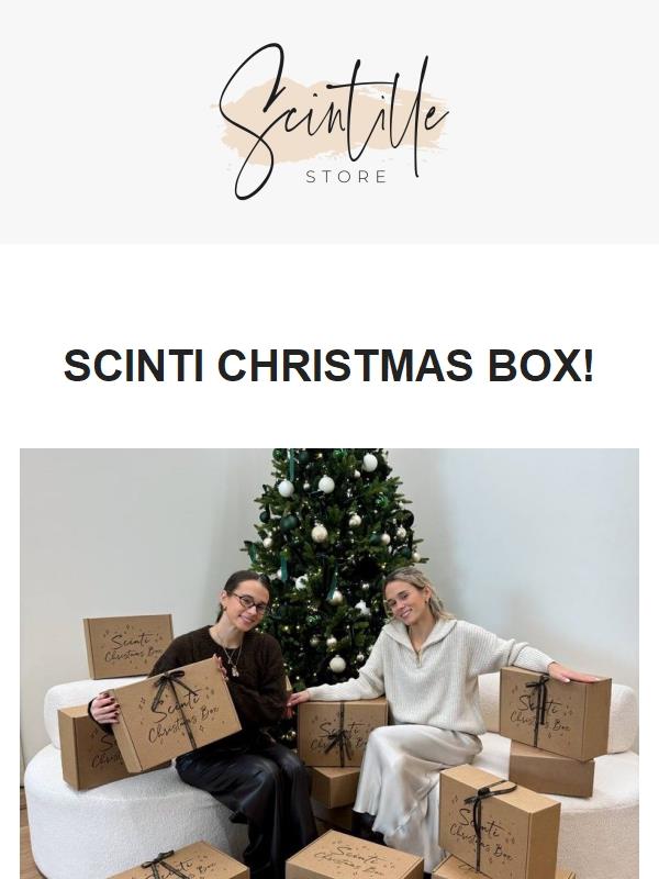 SCINTI CHRISTMAS BOX!🎁✨