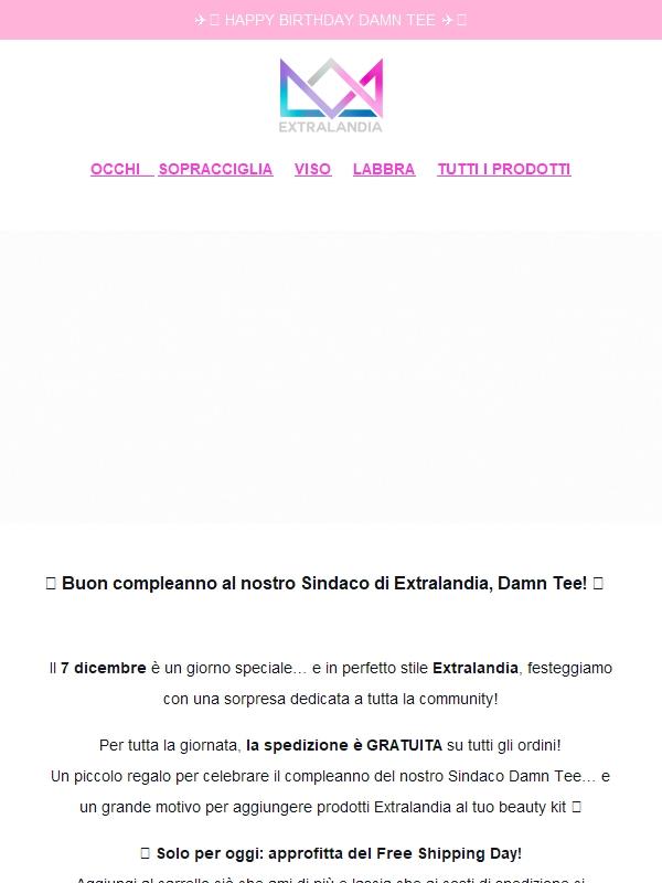 HAPPY BIRTHDAY DAMN TEE!