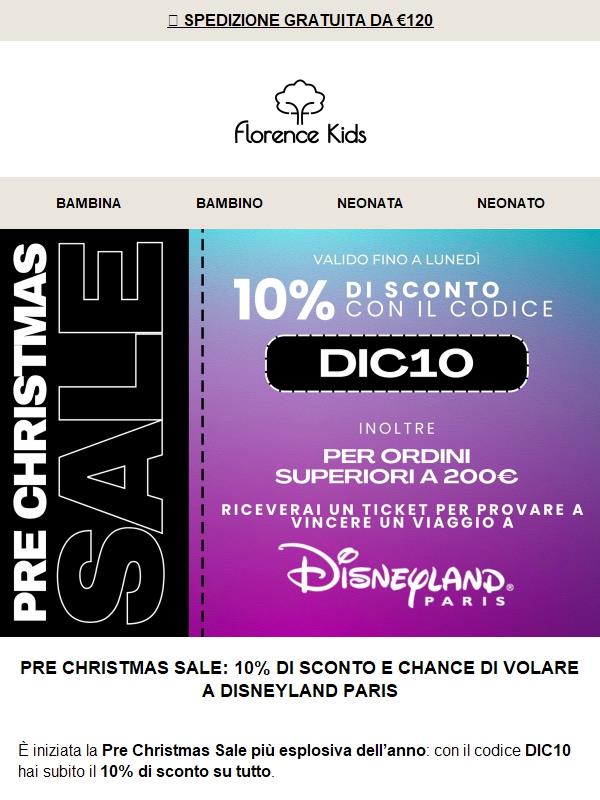 🎢 Vinci Disneyland Paris + 10% di sconto con DIC10
