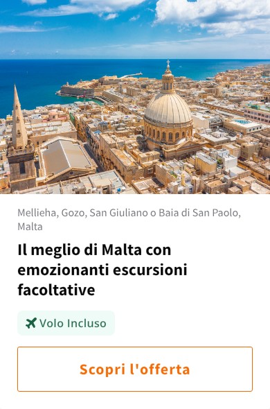 Il meglio di Malta con emozionanti escursioni facoltative