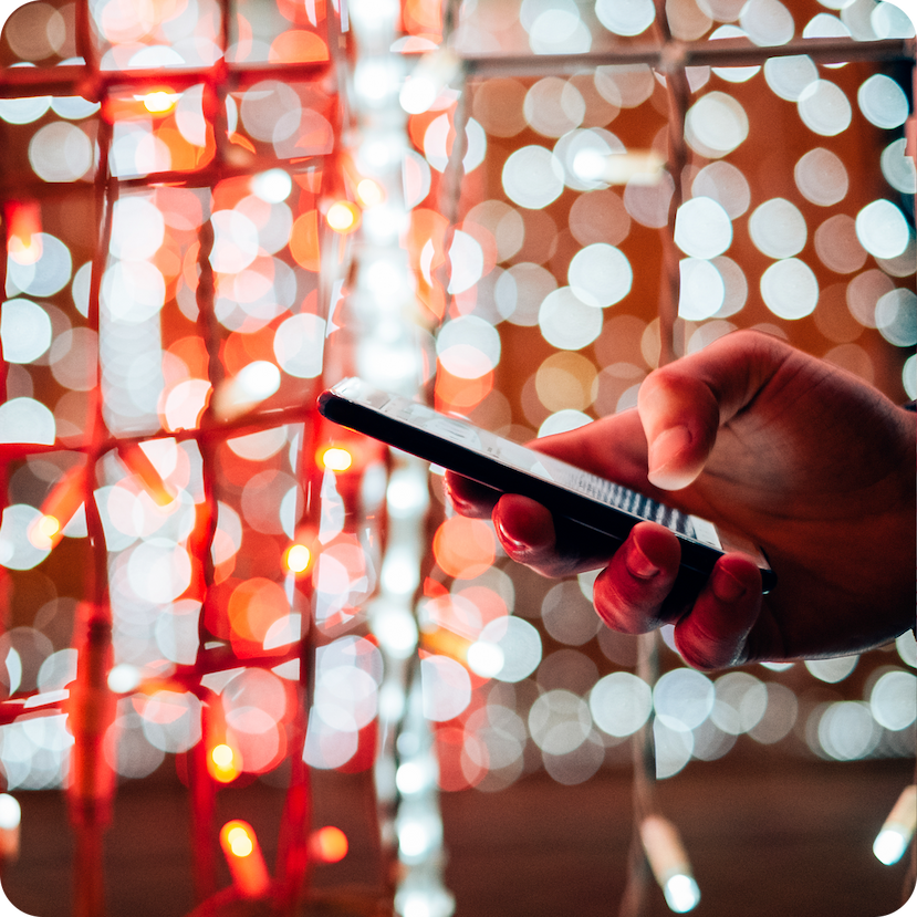 Immagine promozionale luci smart e decorazioni