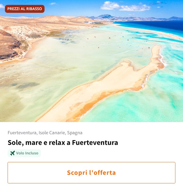 Sole, mare e relax a Fuerteventura