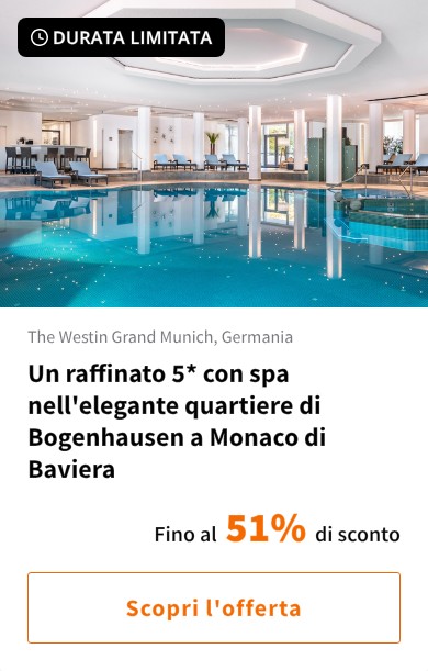 Un raffinato 5* con spa nell&#x27;elegante quartiere di Bogenhausen a Monaco di Baviera