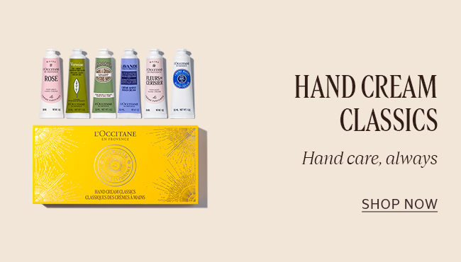 HAND CREAM CLASSICS | HAND CARE, ALWAYS | SHOP NOW