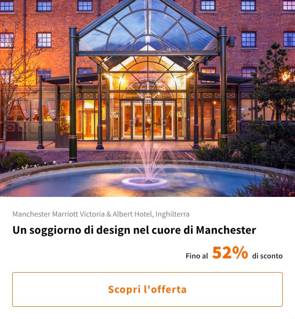 Un soggiorno di design nel cuore di Manchester