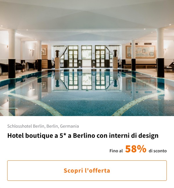 Hotel boutique a 5* a Berlino con interni di design