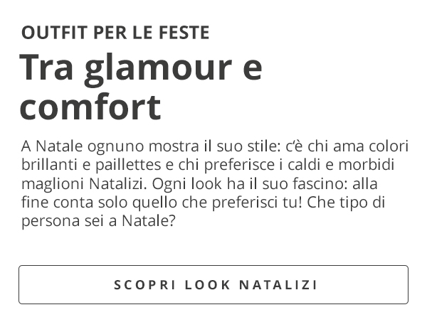 Scopri look Natalizi