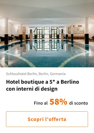 Hotel boutique a 5* a Berlino con interni di design