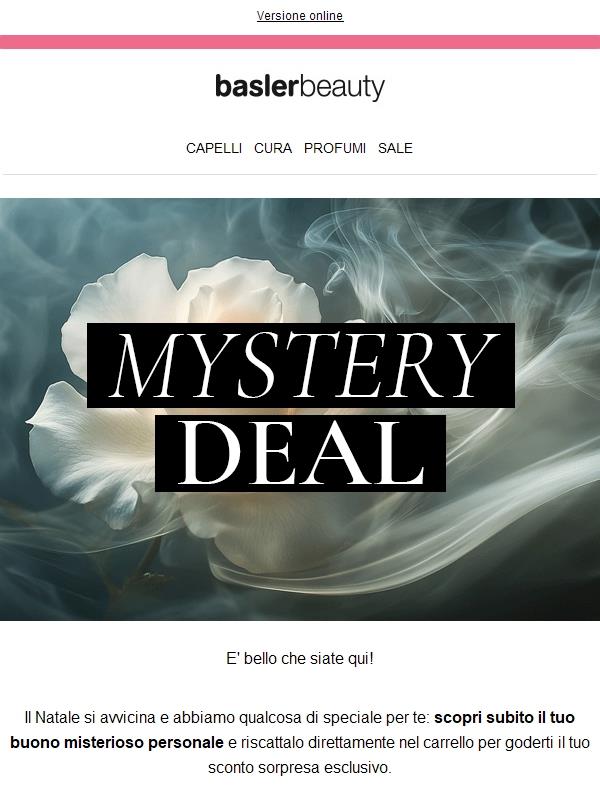 ✨ La tua offerta misteriosa di Natale ti aspetta