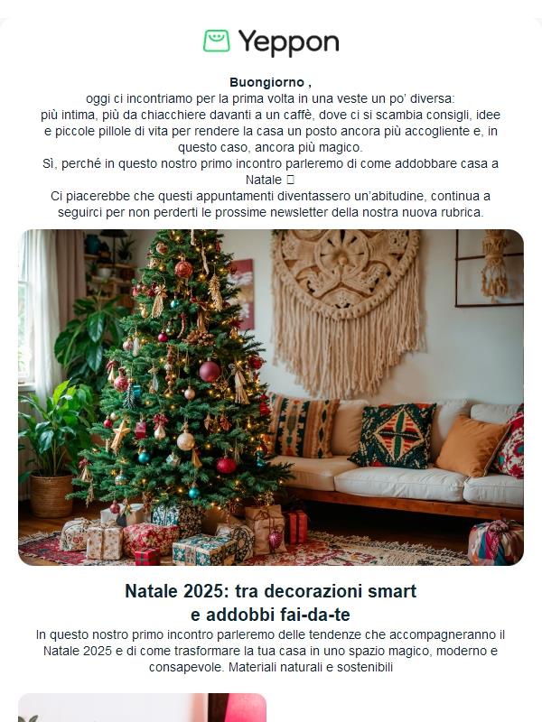 Scopri le tendenze per il Natale 2025 🎄