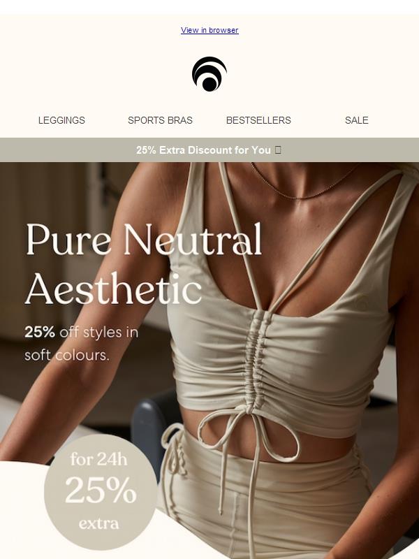 Pure Calm. Pure Elegance. 🩶