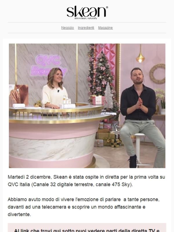 Skean su QVC Italia
