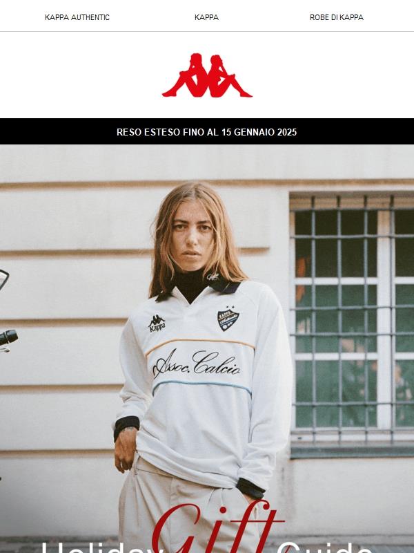 Regala la vibe urban di Authentic e Robe di Kappa