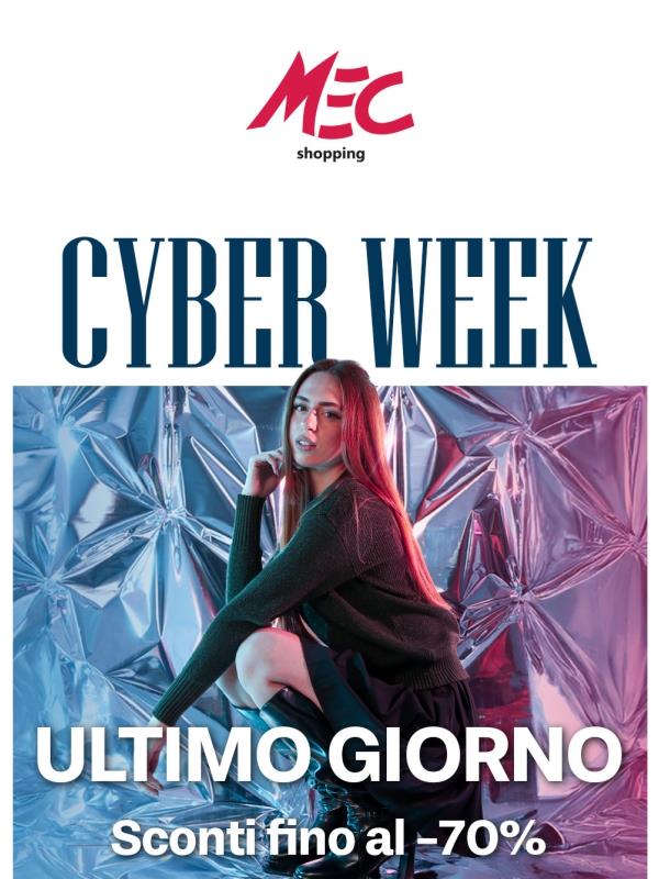 Ultime ore della CYBER WEEK ⚡