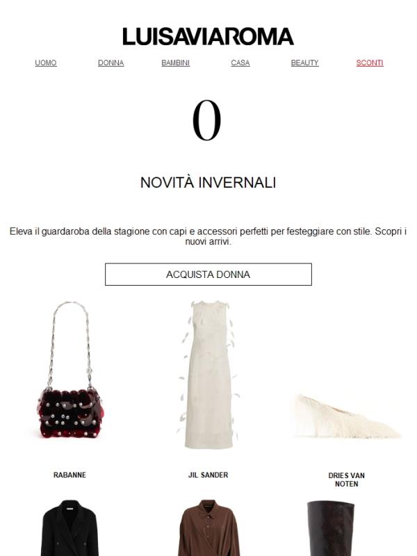 Le novità della settimana