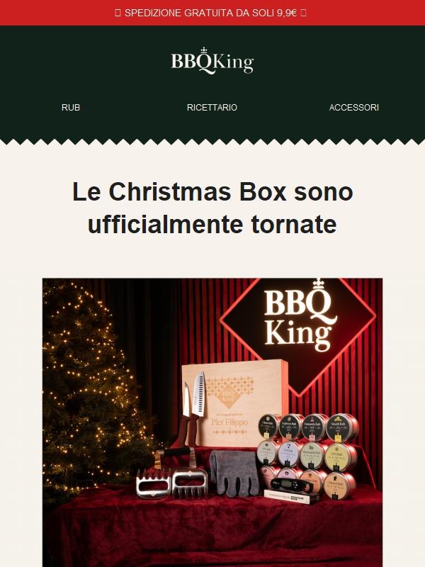 La Box di Natale è tornata. Ed è ancora più buona.