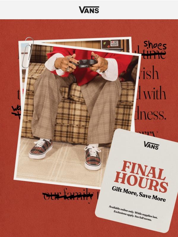 Final hours for $30 off $100, $50 off $150 and $75 off $250