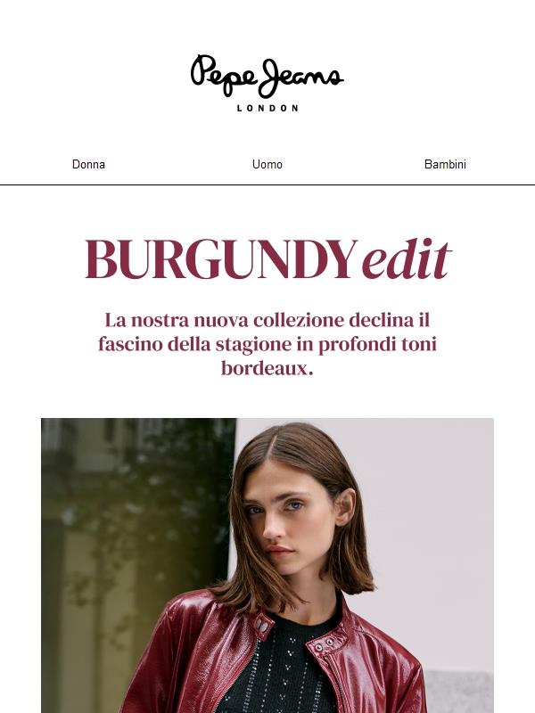 Novità: toni bordeaux