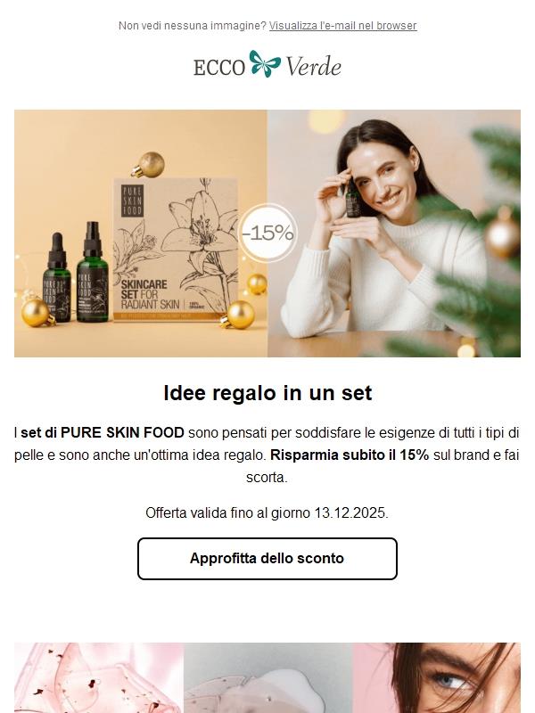 Set PURE SKIN FOOD 🎁 -15%