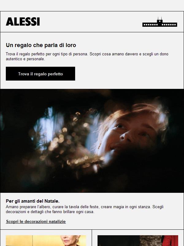 Scegli un regalo che parla di loro.