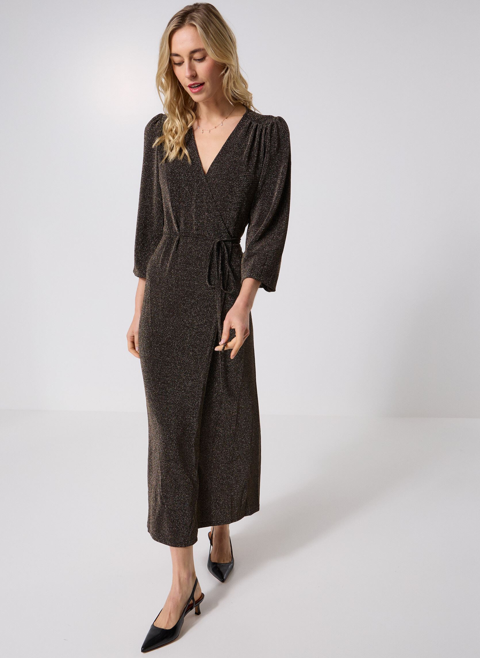 Grace & Mila Vestidos largos Talia mujer oro y bronce