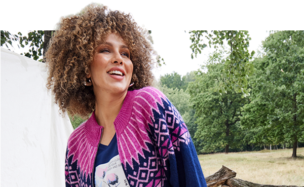 Cardigan in stile norvegese