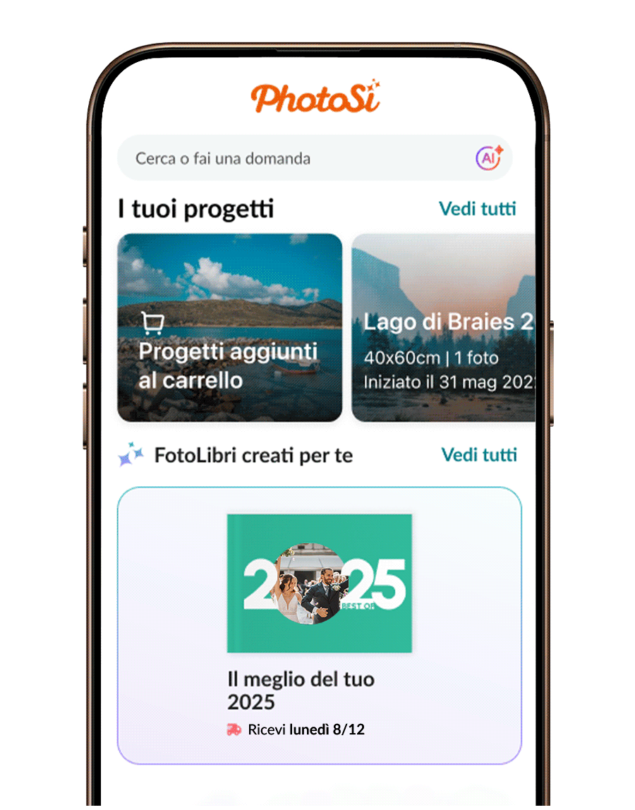Lo trovi già pronto in app