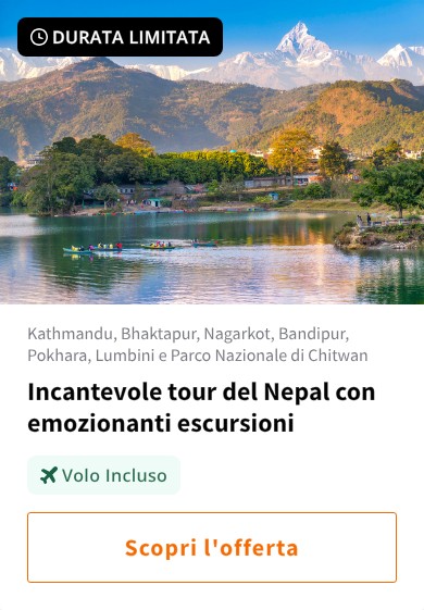Incantevole tour del Nepal con emozionanti escursioni