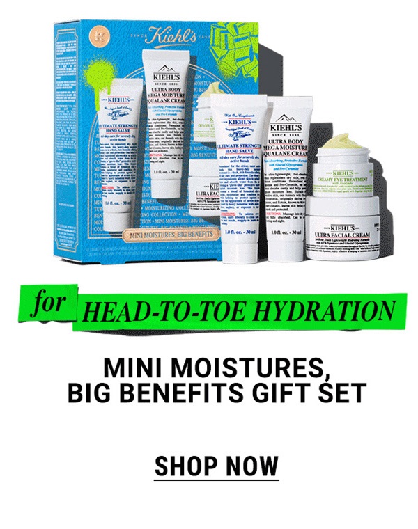 Mini moistures big benefits gift set