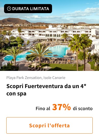 Scopri Fuerteventura da un 4* con spa
