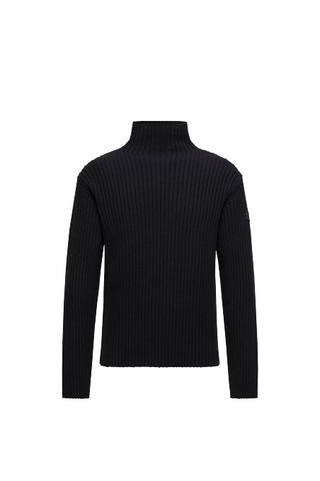 Maglione dolcevita in misto lana