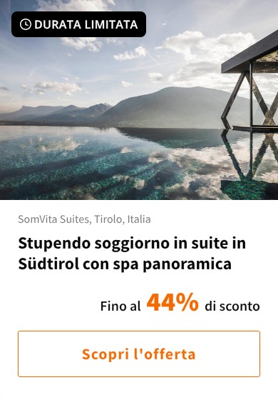 Stupendo soggiorno in suite in Südtirol con spa panoramica