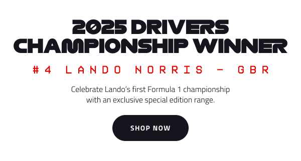 2025 Drivers Championship Winner Exclusive Range