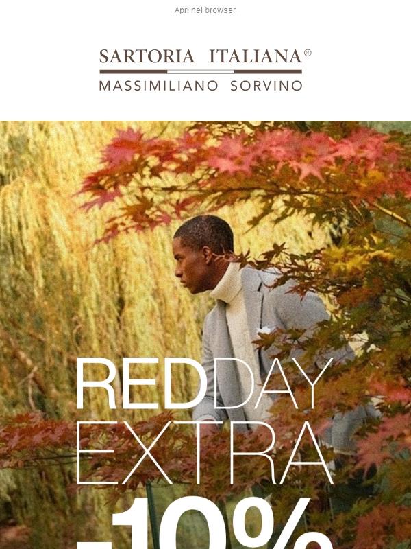 Red Monday: EXTRA 10% solo Online sulla Collezione XMAS Promo