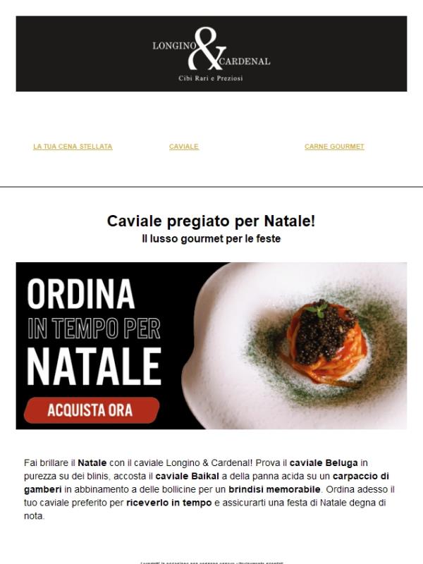 ✨ Caviale per Natale! | Scopri la Selezione Gourmet per le Feste