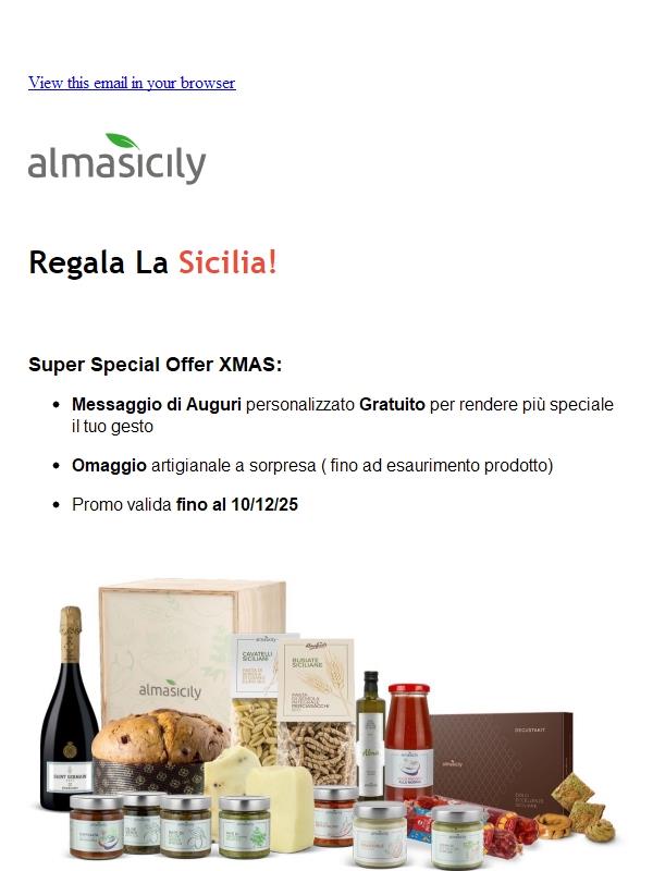 Regali di Natale? Si ma da casa 💌